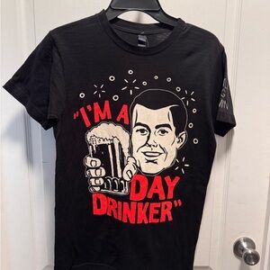 I’m a Day Drinker, Little Big Town Black Graphic T-Shirt - size small
